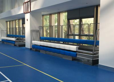 China Multifunctional Polymer Retractable Grandstands / Retractable Seating for sale