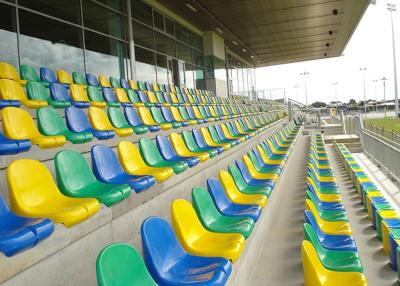 China El estadio de acero de los deportes del cubo asienta los estándares del polímero BS5852 franco de la silla para las arenas en venta