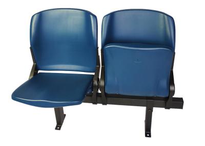 China Foldable Tip Up Plastic Fixed Stadium Seating With Armrests for sale