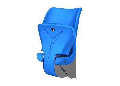 China Automatically Tip up Fixed Stadium Seating HDPE Plastic Folding Seat for sale