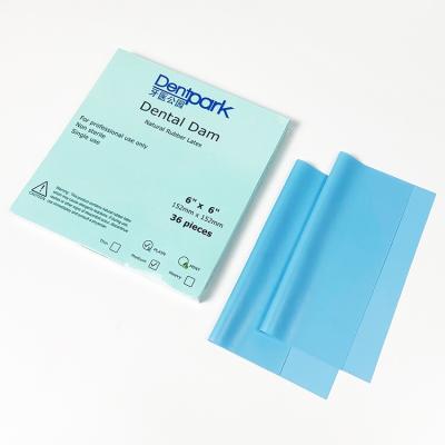 China Dental Regional Dental Rubber Dam Template / Disposable Latex Dam Rubber Sheet for sale