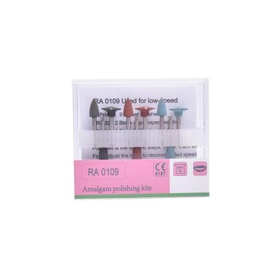 China Dental Regional Dental Amalgam Polishing Kit Rubber Head RA 0109 For Lower Handpiece for sale