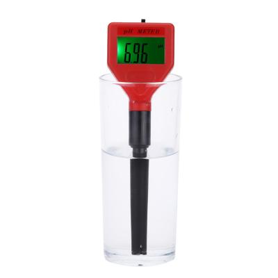 China High Accuracy Mini Pen Type Acidimeter pH Meter with LCD Backlit Display Industry and Experiment Analyzer for Drinking Water pH Meter for sale