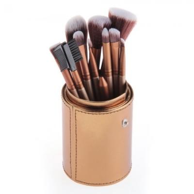 China Smudge Brush 12 PCS Makeup Brushes Pro Powder Foundation Eyeshadow Eyeliner Lip Tool for sale