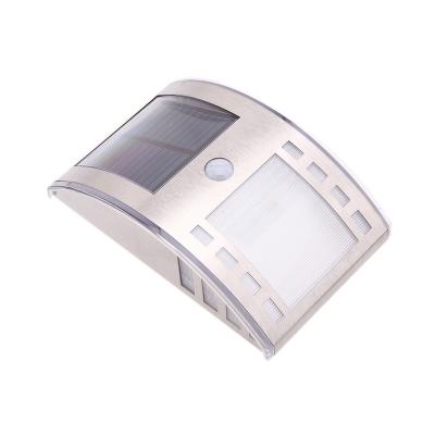 China Soalr Solar Lamp Outdoor PIR Sensor Wall Light LED Solar Powered Wireless Motion Light Warm White/White for Garden Gate Entrance for sale