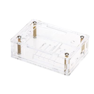 China Handmade acrylic clear case transparent box for banana pro-development board plastic transparent shell for sale