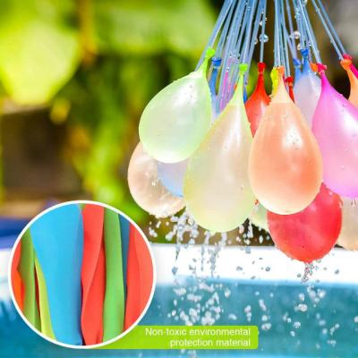 China Water Bomb Fighting Games Swimming Pool Fun Outdoor Fast Fill Water Bomb Self Sealing Water Balloons for sale