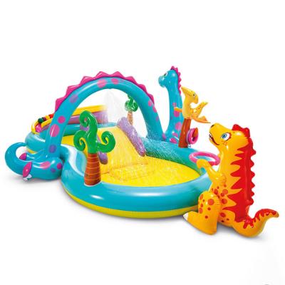 China Eco-friendly Dinosaur Water Pool Inflatable Children's Family Swimming Pool Ocean Ball Pool for sale