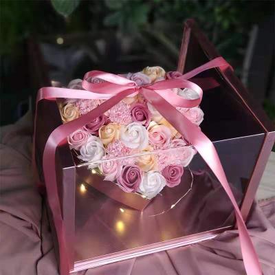 China Disposable Custom Box Clear Plastic Gift Box For OEM Factory for sale