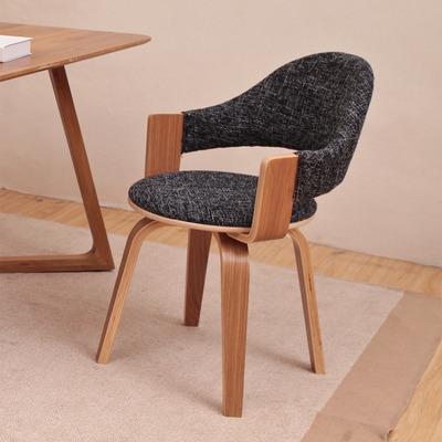 China 360 Degree Rotation Swivel Chair Bentwood OEM Solid Finish Fabric Canvas Fabric Manufacturer Customized Leather Cover for sale