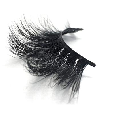 China Wholesaler Super Natural Super Messy Mega Fluffy 25mm Real 5d Mink Lashes Long Customized Boxes 5D SERIES Cruelty Free for sale