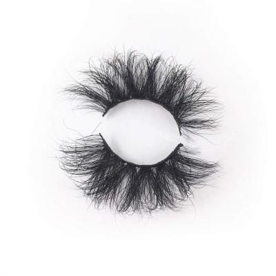 China 25mm Fluffy And Tapered Eyelashes Real Mink 5d Wholesaler Natural FREE CASE 3d Customized Boxes F VEGAN for sale