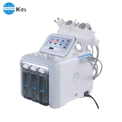 China Other Small Spa Use 6 In 1 Hydrogen Oxygen Jet Peel Hyperbaric Oxygen Facial Machine for sale