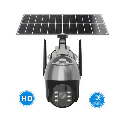 China Dual 2MP Lens i-cam+ NIGHT VISION CCTV Camera Solar HD Wireless Solar Battery PTZ Camera HD Security i-cam+ Lightweight Outdoor Wireless Camera for sale