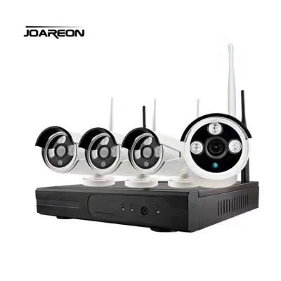 China NIGHT VISION NIGHT VISION H.265 4CH 1080P Wireless Kit CCTV Surveillance Home Security Camera System Outdoor Video Radio for sale