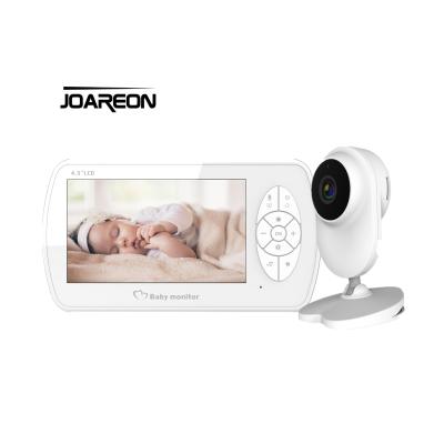 China Mermaid Baby Camera Monitor VOX4.3inch Built-in LCD Display Digital 2.4Ghz 1080P HD Detection Crying Baby Monitor for sale