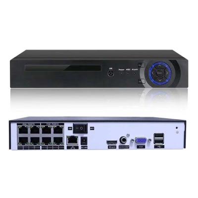 China CCTV Camera H.265 8CH 48V POE NVR Xmeye P2P System for 5MP 4MP 2MP IP Network Video Recorder N6708HE-POE for sale