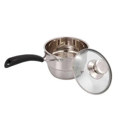 China Sustainable Stainless Steel Steamer With Egg Holder Milk Pot Cookware High Quality Stainless Steel Pan With Capped Bottom for sale