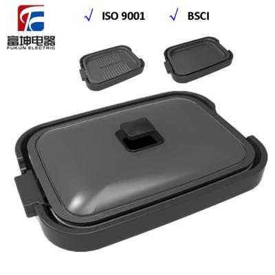 China Detachable Plates Non-Stick Coating Detachable Dishes GRILL Table Electric Grill for sale