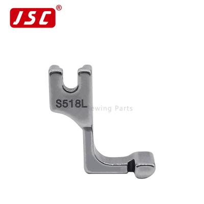 China Factory S518L Industrial Sewing Machine Presser Foot T168L Single Side Invisible Zipper Press Waist Quality for sale