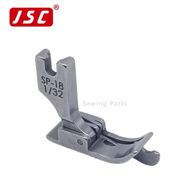 China Factory P5W Wide Fold Presser Foot For Lockstitch Sewing Machine For Industrial Sewing Machine Parts for sale