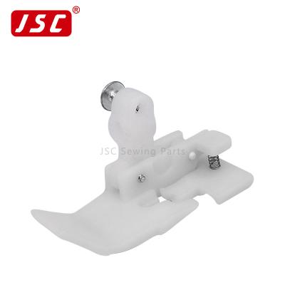 China Garment shops plastic presser foot P504 for SIRUBA 757 overlock sewing machine parts for sale