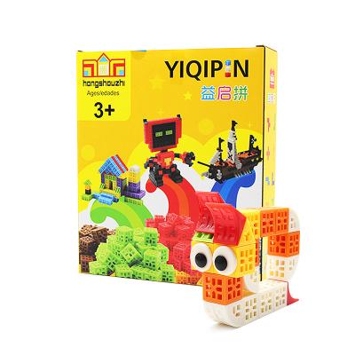 China Playing High Quality ABS Six Sides Toys Building Blocks DIY Educational Toys For Children for sale