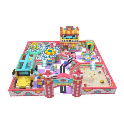 China Cheap Commercial Indoor EPP Foam Toy Colorful Playground Safety Building Block for sale