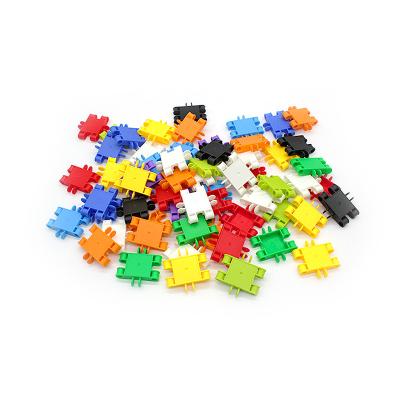 China Game of hot sale fashionable style plastic block smart set,educational building blocks car house for sale