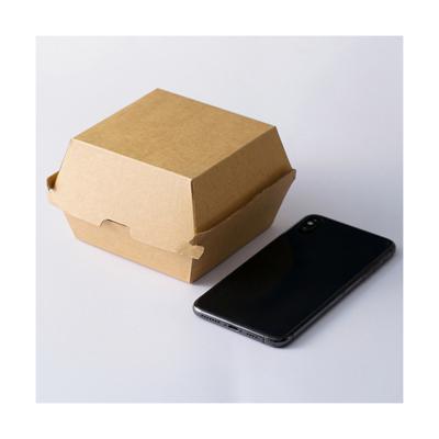 China Disposable Best Customized Colors And Shapes Burger Takeout Box For Caterer Or Picnic And Party for sale