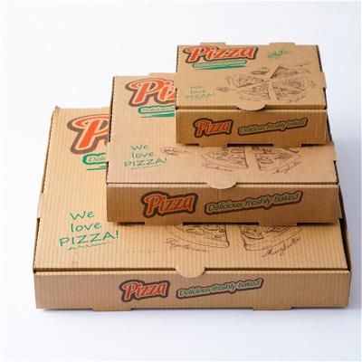 China Best Quality Disposable Customized Colors And Shapes Pizza Packing Box For Caterer Or Picnic And Party for sale