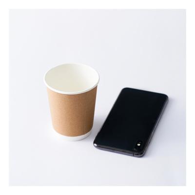 China Disposable Best Quality Customized Colors And Shapes Paper Coffee Cup For Caterer Or Picnic And Party for sale