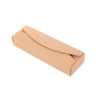 China Recycled Materials Creative Paper Box Rectangular Packaging Lace Baked Pastries Skin Care Packaging Box For Bakery for sale