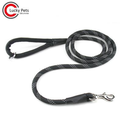 China Reflective Heavy Duty Braided Climbing Rope Leash For Dogs for sale