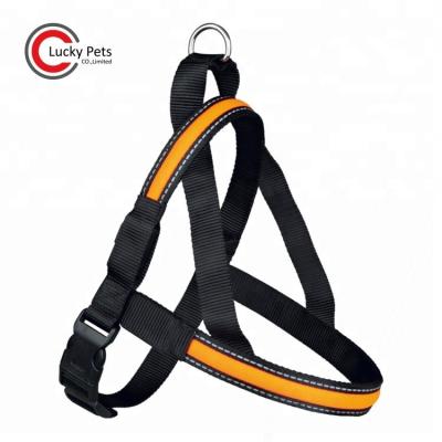 China Adjustable Personalized Custom Custom Durable No Pull Nylon Dog Harness Manufacturers UK for sale