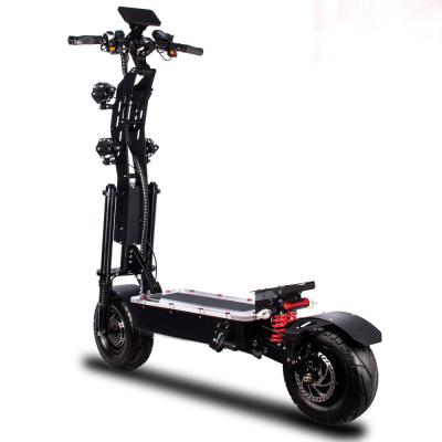 China Nani Unisex flj 13inch 72v 8000w 2wheel fast electric scooter 72v offroad double motor for adults with seat for sale