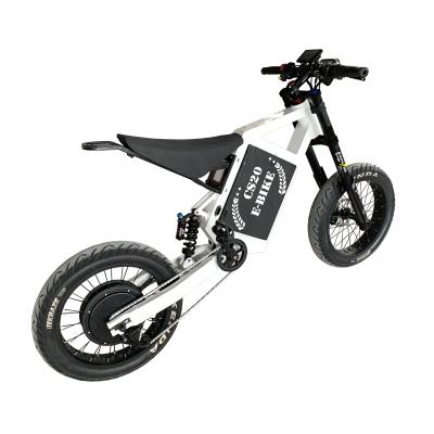 China 2021 Hottest Aluminum Alloy Fat Tire Electric Bike 19Inch 72V 41.6Ah 12000w Cheapest Fast Charge 5000W Electric Bicycle for sale