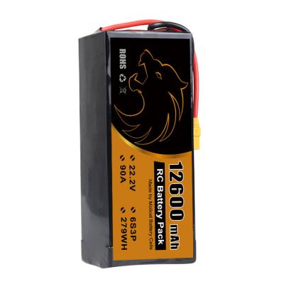 China 22.2V 6S3P P42A Batterijpakket inr-21700-P42A leeuwmolecule P42A 12600mah fpv batterijmolecule 21700 voor FPV drone Te koop