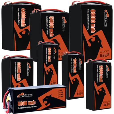 China UAV lipo drone battery 6S 12S 14S 18S 44000mAh 54000mAh 66000mAh 78000mAh 160000mAh 280000mAh solid state drone battery Te koop