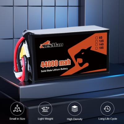 China New Arrival Smart Drone Battery 44000mah Lipo Battery 22.2V 10C agricultural drone battery for sale