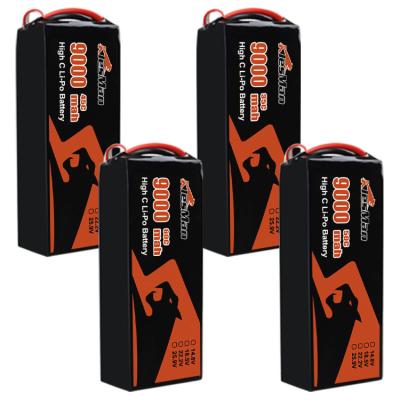 China KlesMan 6S Lipo Drone Battery 9000mah 22.2V Li-ion Lithium polymer batterijen voor RC FPV Drone UAV Te koop