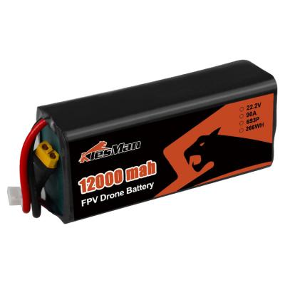 Κίνα Klesman 6S3P P40A Drone μπαταρία 12000mah INR21700 Μοντίκι Μοντίκ Fpv μπαταρίες χαμηλής θερμοκρασίας για RC FPV Drone προς πώληση