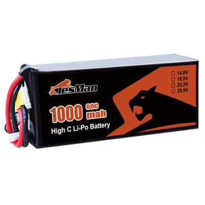 Chine 6S 23.1V 10000mAh 30C 70C Lipo FPV batterie de drone avec connecteur XT60 40 minutes de vol vide à vendre