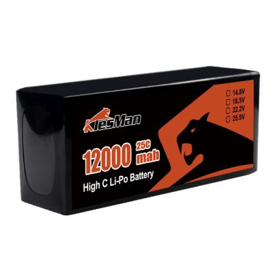 China 6S 10C 25C 22.2V 10000mAh 12000mAh 16000mAh 22000mAh 30000mAh Baterias de estado sólido para drones agrícolas à venda