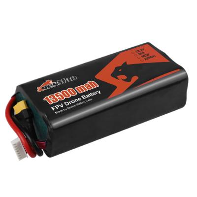 China Molicel 21700 Low Temperature P45b Battery 22.2V 6S2P  13500mah High Capacity For 7inch 10inch FPV Drone for sale