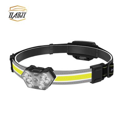 China Emergency Head Lamp Waterproof Camping Outdoor Camping Rechargeable Bicycle Led Headlight for sale