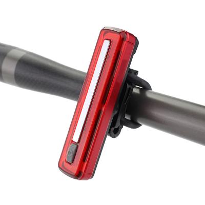 China ABS & PC Aluminum Alloy Red Light Waterproof Highlight Rear Tail Led Bicycle Light Usb Rechargeable Bike Tail Light for sale