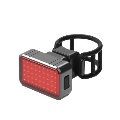 China 5 Modes Wireless Control Flasher Light Auto Rear Indicator Light Steering Safety USB Turn Signals Warning Tail Red Bicycle Rear Lamp Rear Brake Light for sale