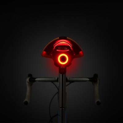 China ABS IPX6 USB Rechargeable Smart Sensing Auto Brake Bike Tail Waterproof Led Light Light for sale