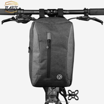 China Road Bike Road Bike MTB Bag Handlebar Front Bag Large Bicycle Messenger Waterproof Recycling Bag for sale